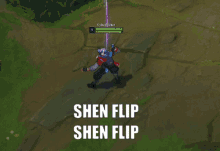 League Of Legends Shen Flip GIF - League Of Legends Shen Flip Shen GIFs