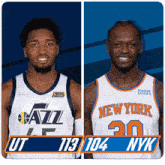 Utah Jazz (113) Vs. New York Knicks (104) Post Game GIF - Nba Basketball Nba 2021 GIFs