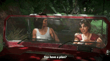 Uncharted Nadine Ross GIF - Uncharted Nadine Ross You Have A Plan GIFs