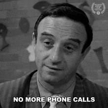 No More Phone Calls Harry Plotnick GIF - No More Phone Calls Harry Plotnick The Plot Against Harry GIFs