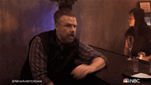 Drinking In A Haste Dr Iggy Frome GIF - Drinking In A Haste Dr Iggy Frome Tyler Labine GIFs
