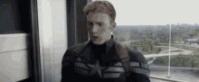 Jump Out Window GIF - Captain America Jump Out Window GIFs