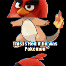 Angry Birbs Red GIF - Angry Birbs Red Pokemon GIFs