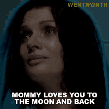 Mommy Loves You To The Moon And Back Bea Smith GIF