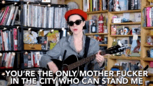 Youre The Only Motherfucker In The City Who Can Stand Me New York GIF
