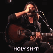 Holy Shit Acoustic Guitar GIF - Holy Shit Acoustic Guitar Playing Guitar GIFs