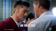Did You Do This Ethan Choi GIF - Did You Do This Ethan Choi Chicago Med GIFs
