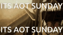 Aot Sunday GIF - Aot Sunday Aot Sunday GIFs