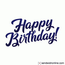 a happy birthday greeting card with colorful circles