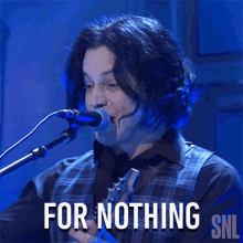 For Nothing Jack White GIF - For Nothing Jack White Saturday Night Live GIFs