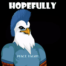 Peace Eagle Hopefully GIF - Peace Eagle Hopefully GIFs