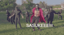 Sasukeeeee GIF - Naruto Cosplay Anime Dance Dansa Anime GIFs