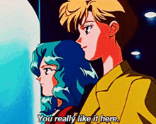 Sailor Moon Michiru Kaioh GIF - Sailor Moon Michiru Kaioh Haruka Tenoh GIFs
