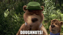 Yogi Bear Doughnuts GIF - Yogi Bear Doughnuts Donuts GIFs