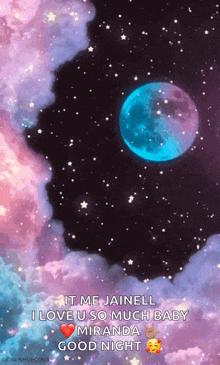 Stars Moon GIF - Stars Moon Clouds GIFs