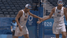 Give Me Five Phil Dalhausser GIF - Give Me Five Phil Dalhausser Nick Lucena GIFs