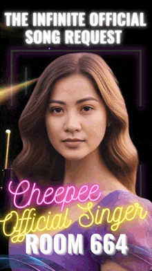 a cheepee official singer room 664 poster