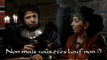 Kaamelott Leodagan GIF - Kaamelott Leodagan Vousêtes Louf Non GIFs