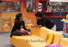 Losliya Kavin GIF - Losliya Kavin Bigg Boss Tamil3 GIFs