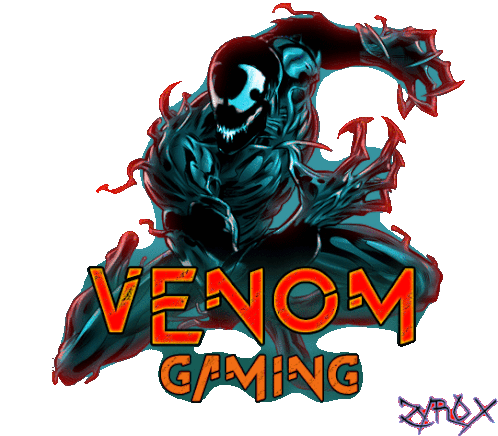 Venom Gaming Sticker - Venom Gaming Marvel Stickers