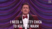 I Need A Pretty Chica To Keep Me Warm Singing GIF - I Need A Pretty Chica To Keep Me Warm Singing Feeling It GIFs