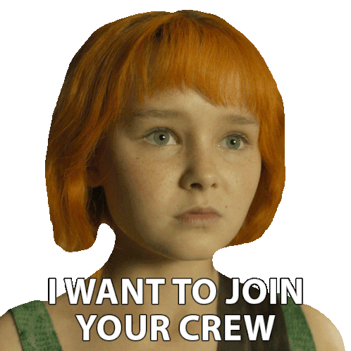 I Want To Join Your Crew Young Nami Sticker - I Want To Join Your Crew Young Nami One Piece Stickers