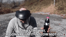 Im Gonna Film It In Slow Motion Headbang GIF - Im Gonna Film It In Slow Motion Headbang Bottle GIFs