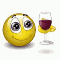 Wine Emoji Sticker - Wine Emoji Smile - Discover & Share GIFs