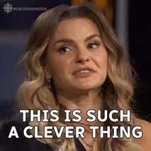 This Is Such A Clever Thing Michele Romanow GIF - This Is Such A Clever Thing Michele Romanow Dragons' Den GIFs