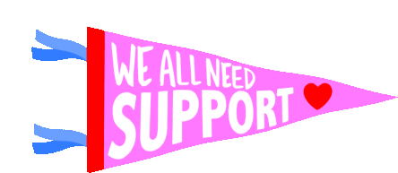 We All Need Support Support Sticker - We All Need Support Support I Support You Stickers