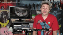 L'Amour, La Tendresse ! GIF - Cat Idk I Dont Know GIFs