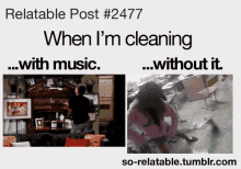 Cleaning Chill GIF - Cleaning Chill Music GIFs