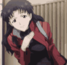 Misato Evangelion GIF - Misato Evangelion Smug GIFs