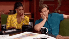 Bold And The Beautiful Rj Forrester GIF - Bold And The Beautiful Rj Forrester Paris Buckingham GIFs
