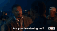 Are You Threatening Me Adonis Creed GIF - Are You Threatening Me Adonis Creed Creed3 GIFs