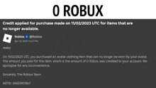 Robux 0 Robux GIF - Robux 0 Robux Roblox GIFs