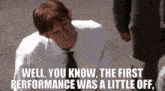 The Office Michael Scott GIF - The Office Michael Scott The First Performance GIFs