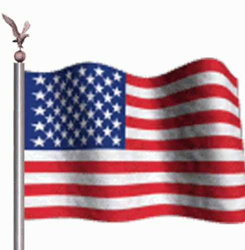 waving american flag background gif