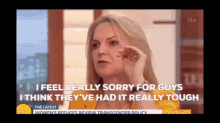India Willoughby I Feel Sorry For The Guys GIF - India Willoughby I Feel Sorry For The Guys Karen Ingala Smith GIFs