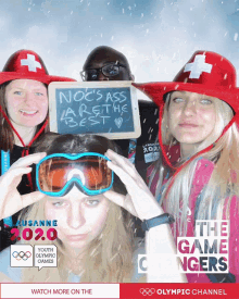Posing Youth Olympic Games GIF - Posing Youth Olympic Games Shades On GIFs