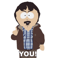 you randy marsh south park its you you did it