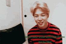 jimin bts kpop when your crush smiles at you smile