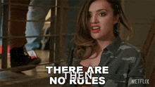 There Are No Rules Peyton List GIF - There Are No Rules Peyton List Tory Nichols GIFs