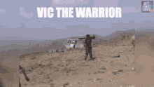 Vic Vic The Warrior GIF - Vic Vic The Warrior Gun GIFs