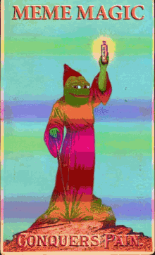Kek Wizard Pepe GIF - Kek Wizard Pepe Meme Magic GIFs