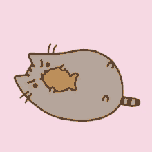 Cat Pusheen GIF - Cat Pusheen Eating GIFs