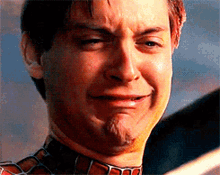 Crying Sad Spiderman GIF - Crying Sad Spiderman GIFs