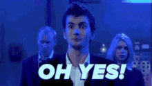 Oh Yes Dr Who GIF - Oh Yes Dr Who Tenth Doctor GIFs