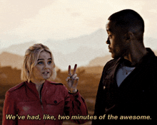 Doctor Who Ruby Sunday GIF - Doctor Who Ruby Sunday Weve Had Like Two Minutes Of The Awesome GIFs