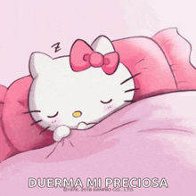 Hello Kitty Sleeping GIF